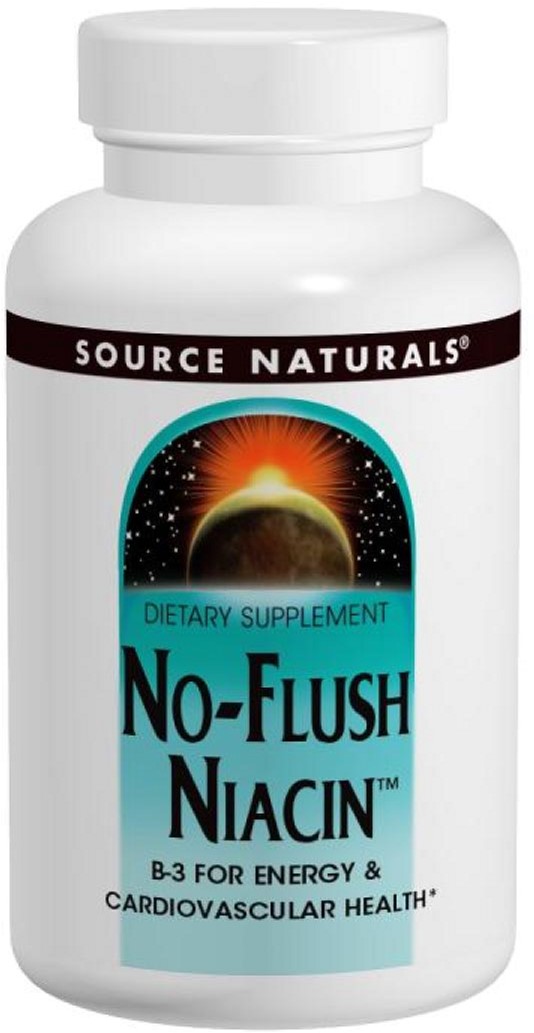 

Витамины Source Naturals Ниацин (В3) 500 мг 60 таблеток (021078009214)