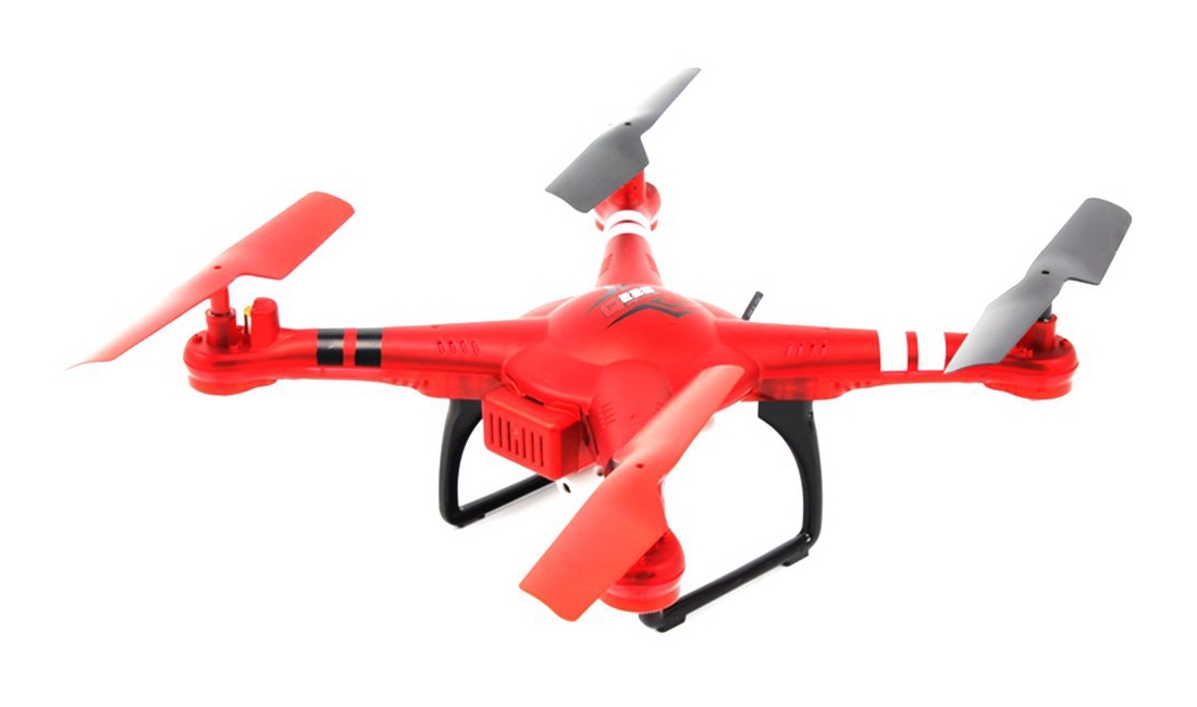 

Квадрокоптер Q222K Spaceship с барометром и камерой Wi Fi WL Toys 52х24х11 см (teh0001204) Красный