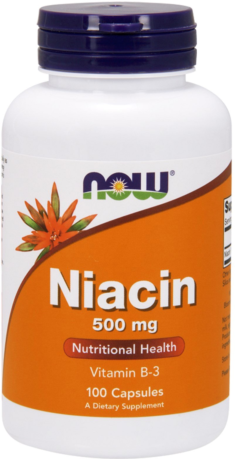 

Витамины Now Foods Ниацин (В3) 500 мг 100 капсул (733739004819)