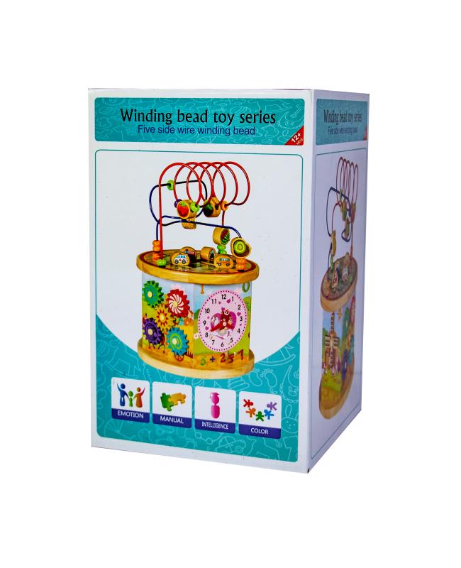 

Развивающая игрушка сортер 10 в 1 Yufeng 1+ (det0001835) Разноцветный