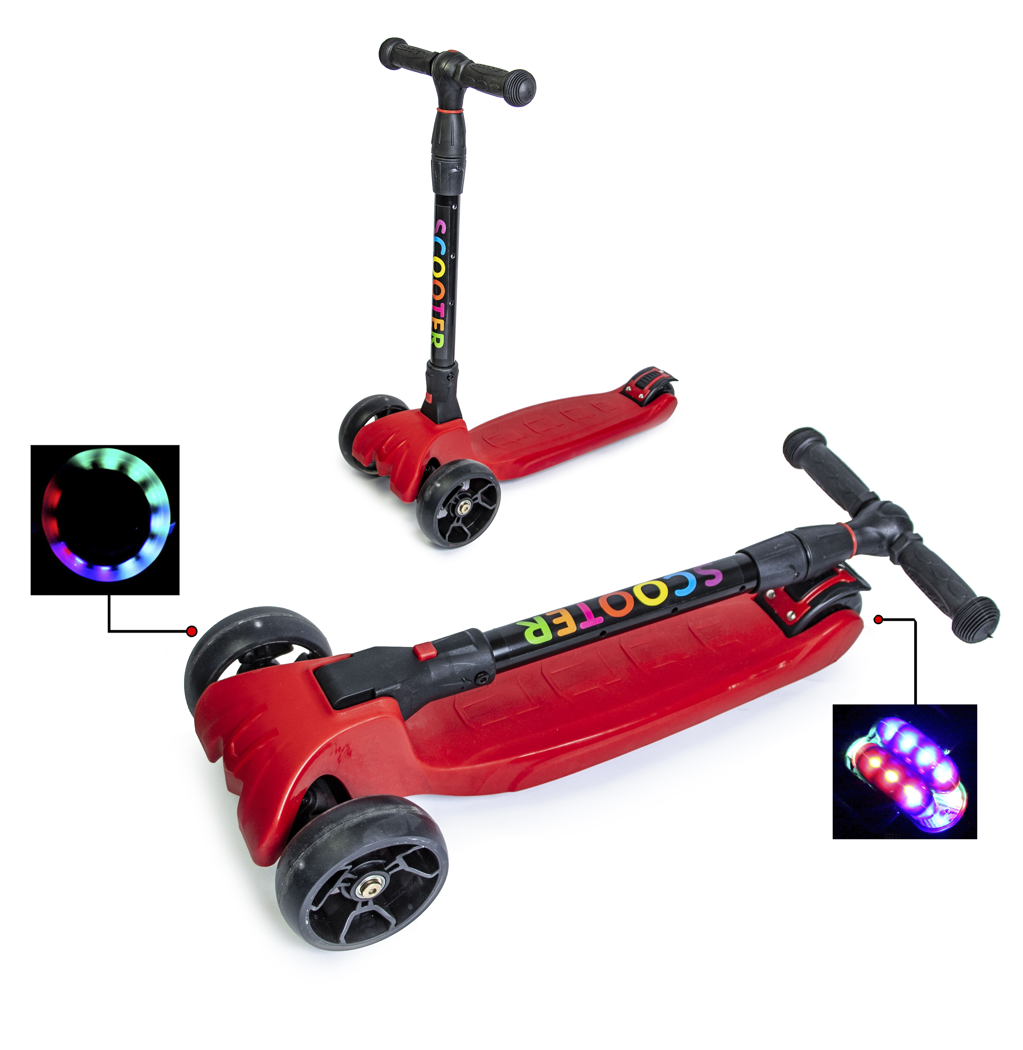 

Самокат детский Scale Sports (fit0002297) Красный