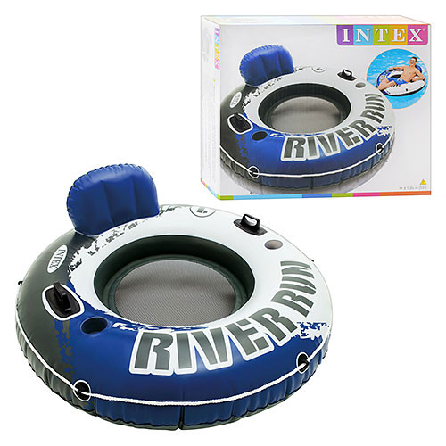 

Круг со спинкой Intex 243х157 см (det0002030) Разноцветный