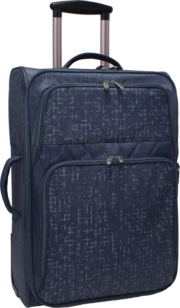 

Чемодан мужской Леон Bagland 60x38x22 см (acs0000228) Серый