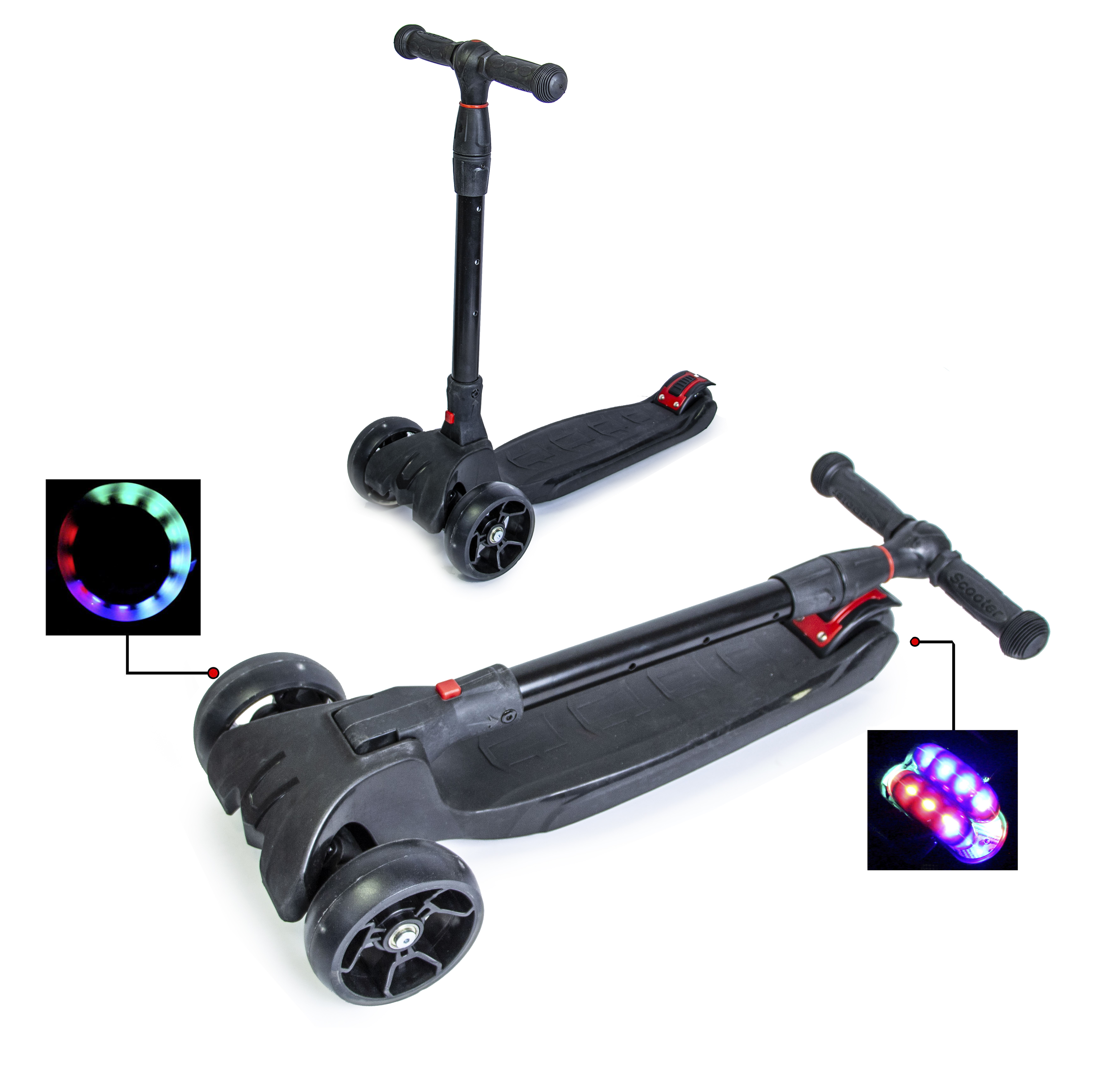 

Самокат детский Scale Sports (fit0002447) Черный