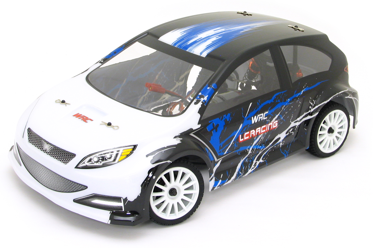

Ралли 1:14 WRCL коллекторная LC Racing 51x24x16 см (det0000801) Черно-Белый