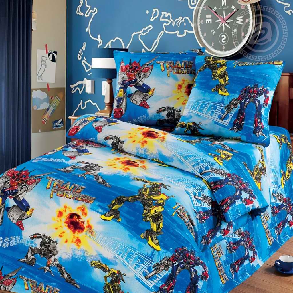 

Набор постельного белья CottonTwill 145х215 см Синий