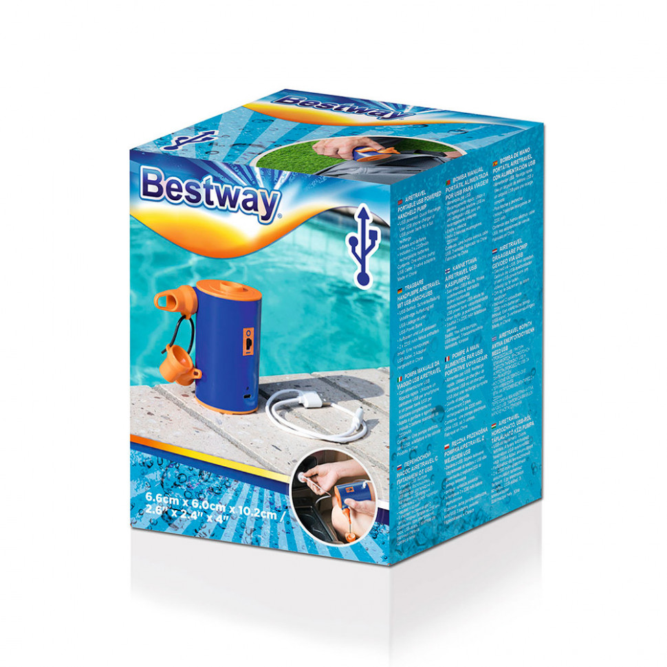 

Насос Bestway 6,6х6х10,2 см (det0002074) Синий