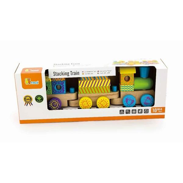 

Игрушка Поезд Viga Toys 14х44,5х7,5 см (igr0000609) Разноцветный