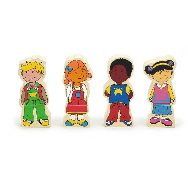 

Набор магнитов Дети Viga Toys 21х27х4 см (igr0000688) Разноцветный