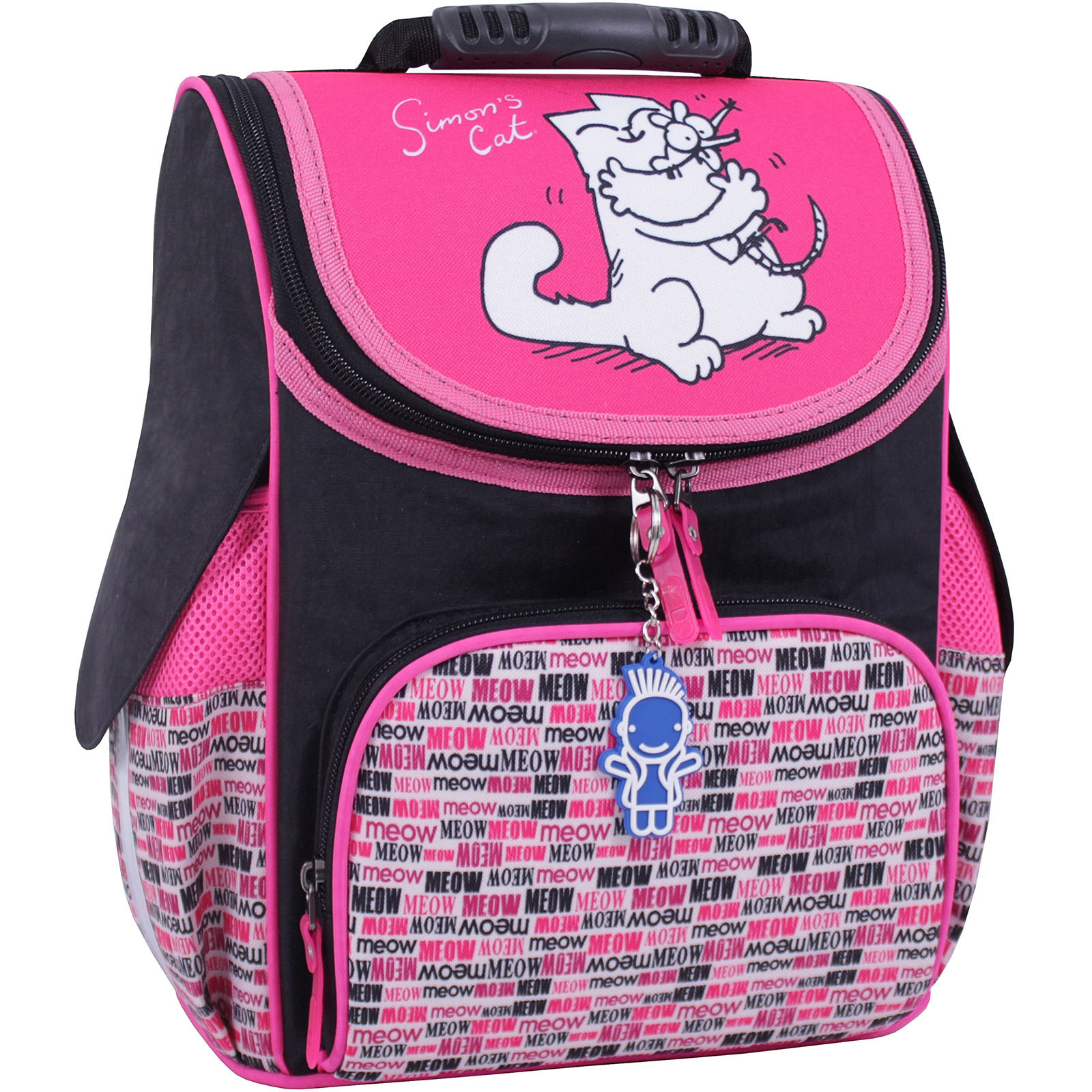 

Рюкзак школьный каркасный Успех Bagland 34х25х14 см (acs0001531) Черный
