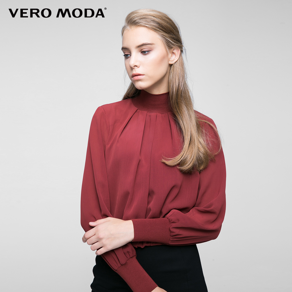 

Блуза Vero Moda 317151502E13 XS коричневий