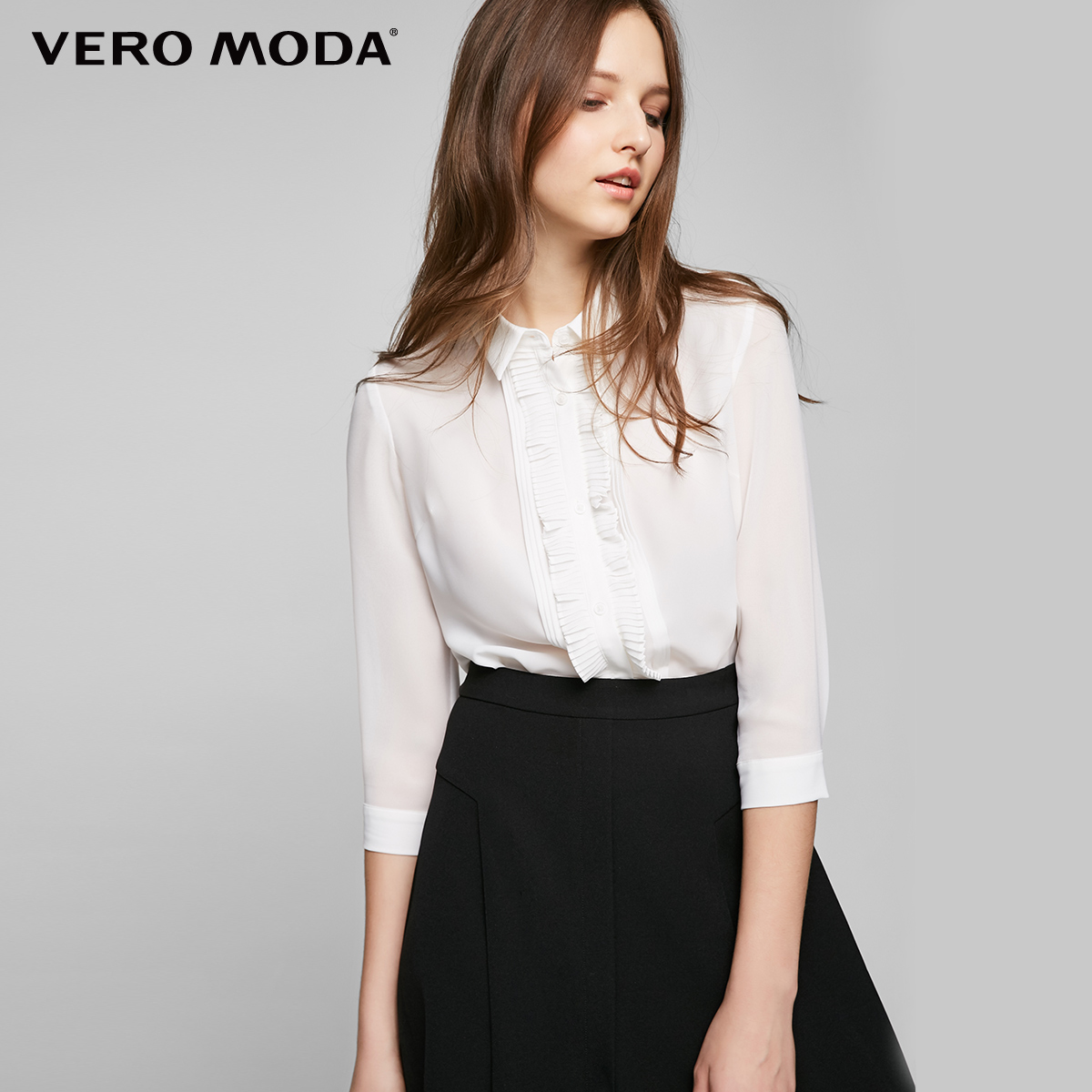 

Блуза Vero Moda 317231512A10 L білий