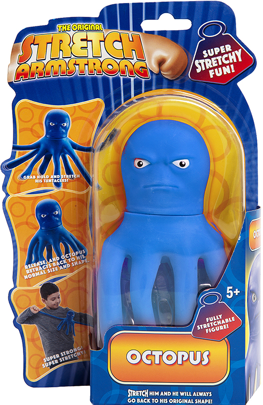 

Игрушка-тянучка Stretch Mini Octopus 15 см Синий (5029736064532)