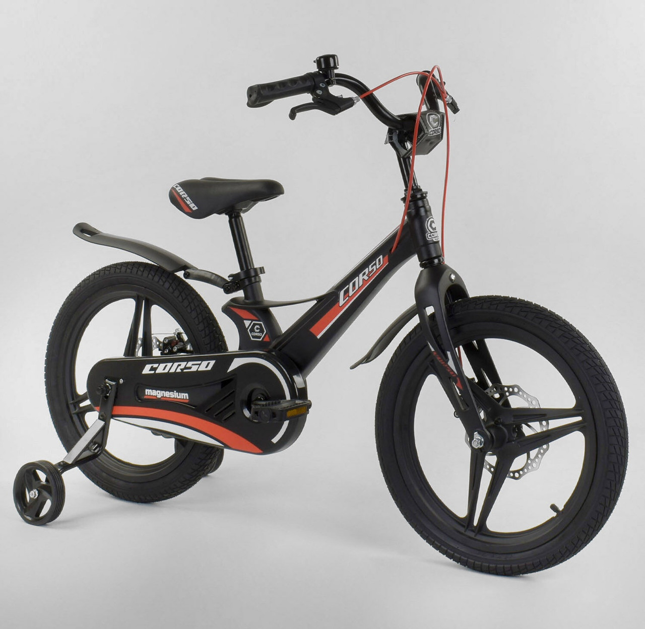 Велосипед 18" дюймов 2-х колёсный "CORSO" MG-95796 Черный – низкие цены ...