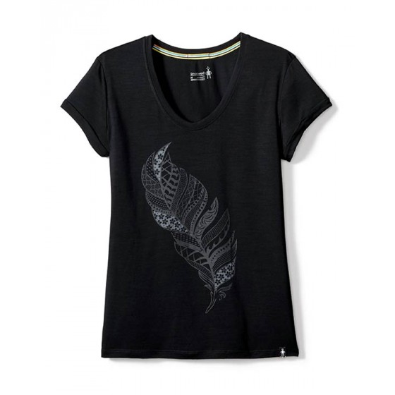 

Футболка Smartwool Women's Merino 150 Feather Tee  Черный, Футболка Smartwool Women's Merino 150 Feather Tee XS Черный