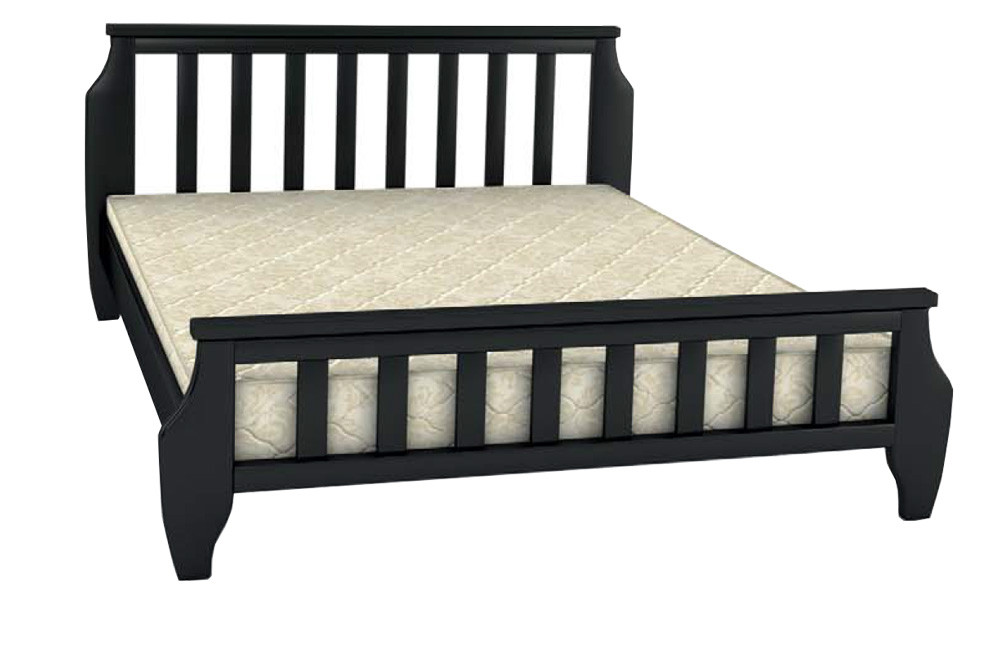 

Кровать деревянная Mebigrand Марсель 140х200 сосна венге