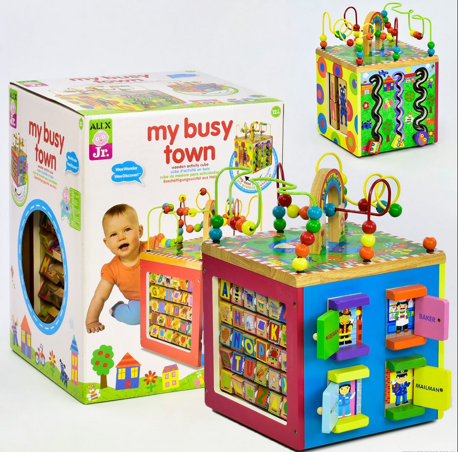 

Деревянная игра Kids Мой оживленный город 31757
