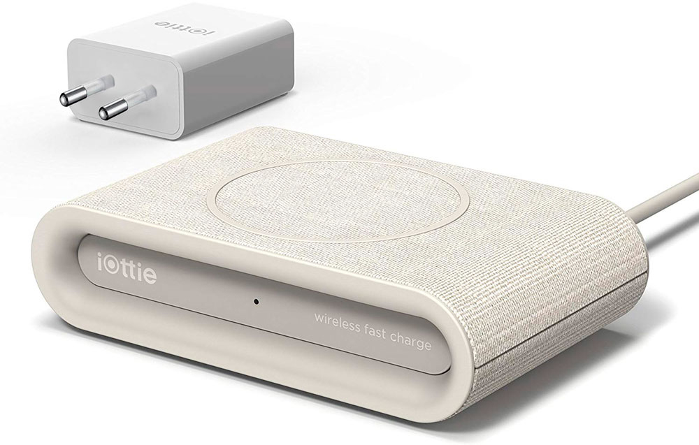 

Беспроводное зарядное устройство iOttie iON Wireless Fast Charging Pad Plus Tan