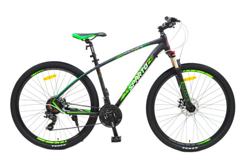 

Велосипед 29'' Sparto Space черно-зеленый