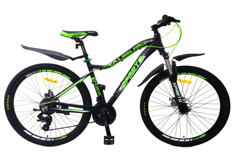 

Велосипед 27,5'' Sparto Taurus черно-зеленый