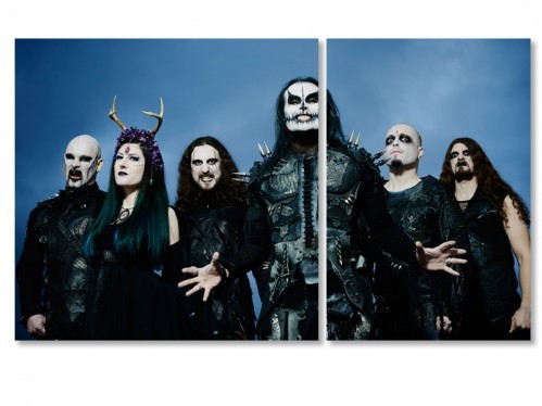 

Модульная картина IDEAPRINT Cradle of filth the band 2 V-10159 101x61 см