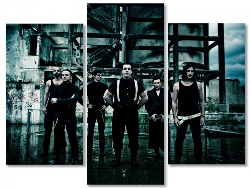 

Модульная картина IDEAPRINT Rammstein V-10185 90x70 см