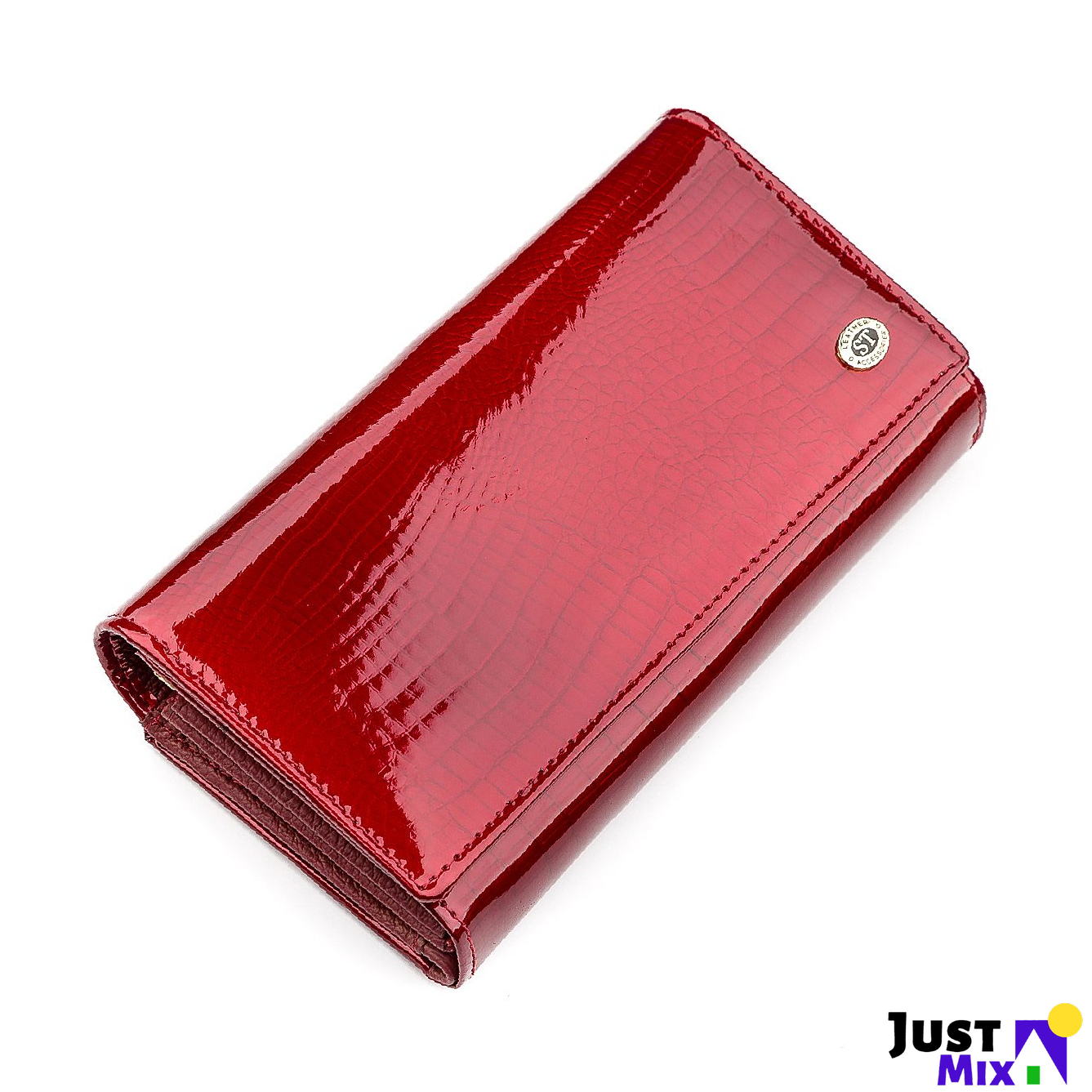 

Кошелек женский стильный для купюр и карточек ST Leather 18432 модный Синий