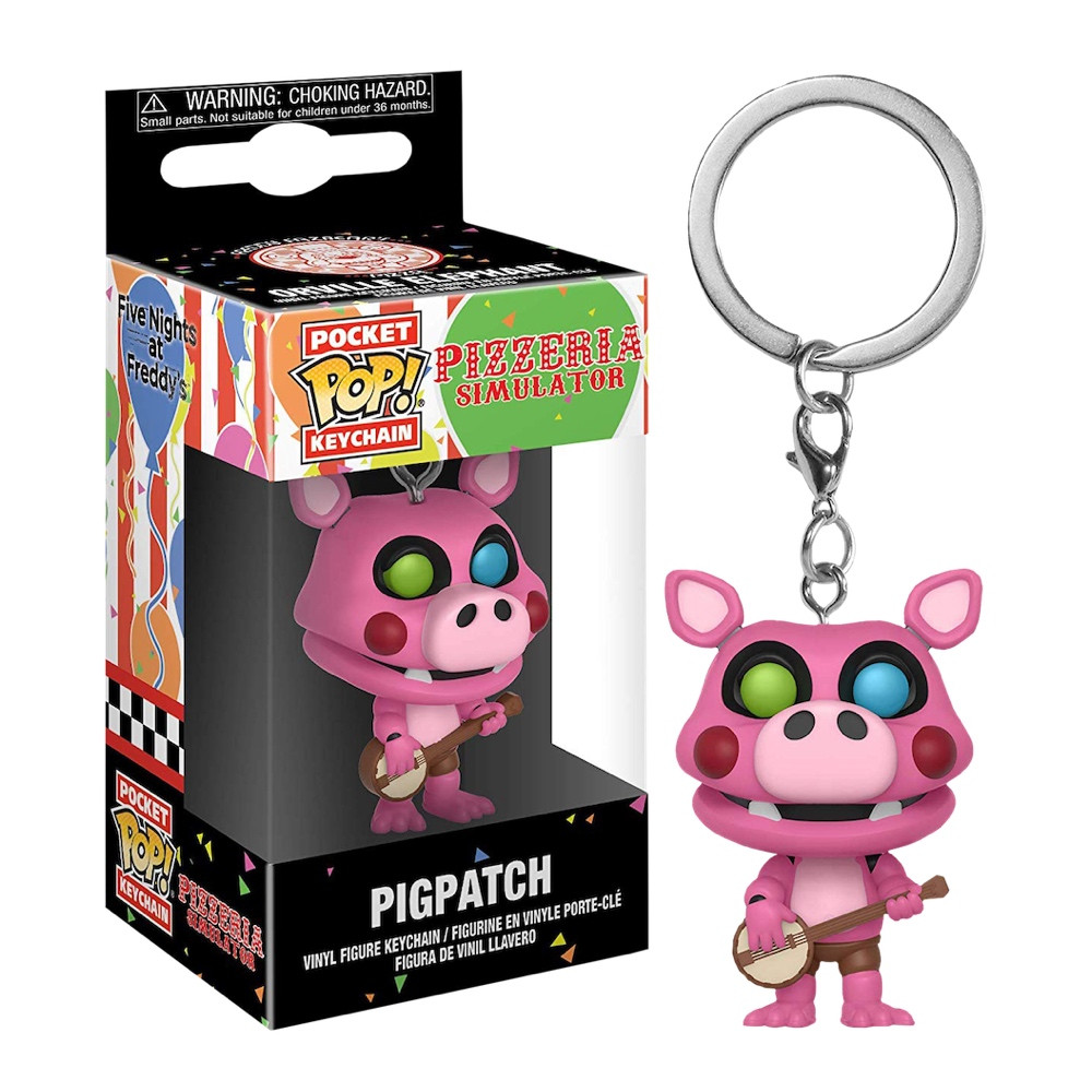 

Фигурка брелок Funko Pop Фанко Поп Пять ночей с Фредди Five Nights at Freddys Pigpatch 4 см Trinket FNAF PP1