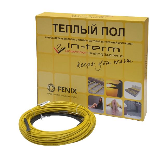 

Нагревательный кабель In-Therm 139 м / 13.9 м² - 16.7 м² / 2790 Вт