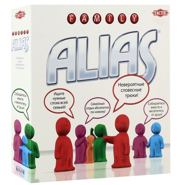 

Настольная игра Tactic Alias Семейный рус. (40280)