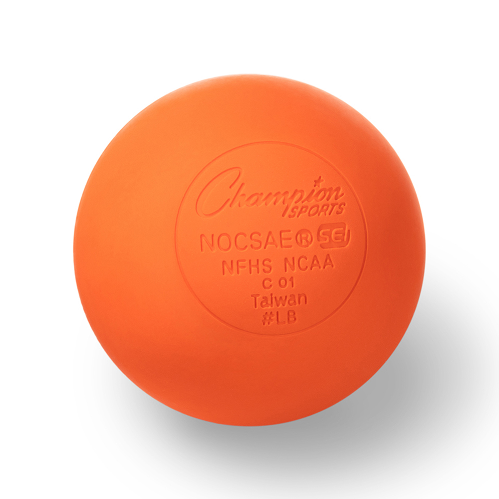 Массажный мяч для триггерных точек Champion Lacrosse Balls 6 см Orange