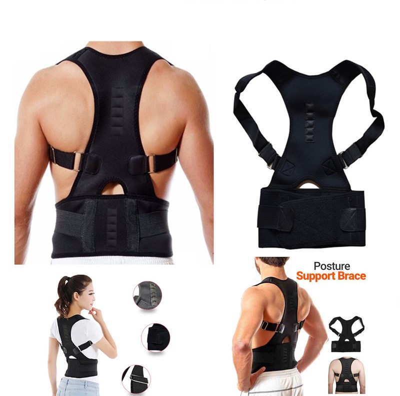 

Магнитный корректор осанки Real Doctors Posture Support Черный XL