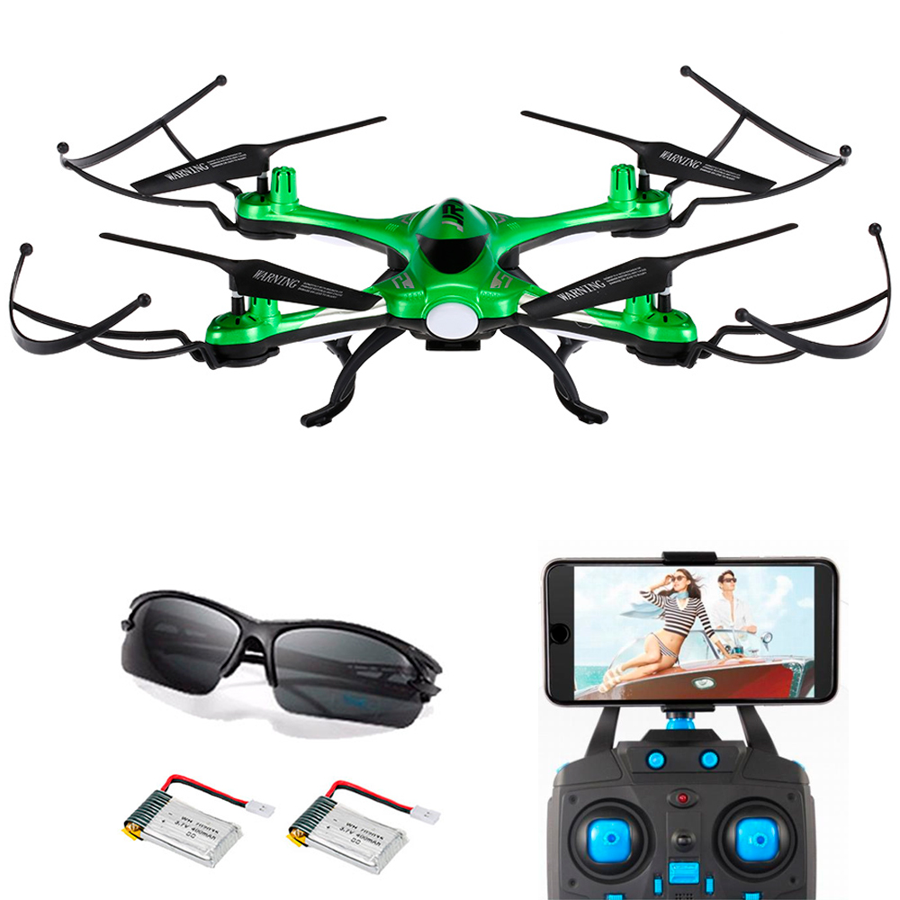 

Квадрокоптер New JJRC H31W WIFI Camera Waterproof 200 m 2.4 GHz 6 Axis + Acсum Зеленый