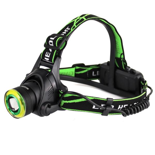 

Налобный фонарь WD419 T6 и COB рассеиватель ангельский глаз акк.2x18650 Micro usb