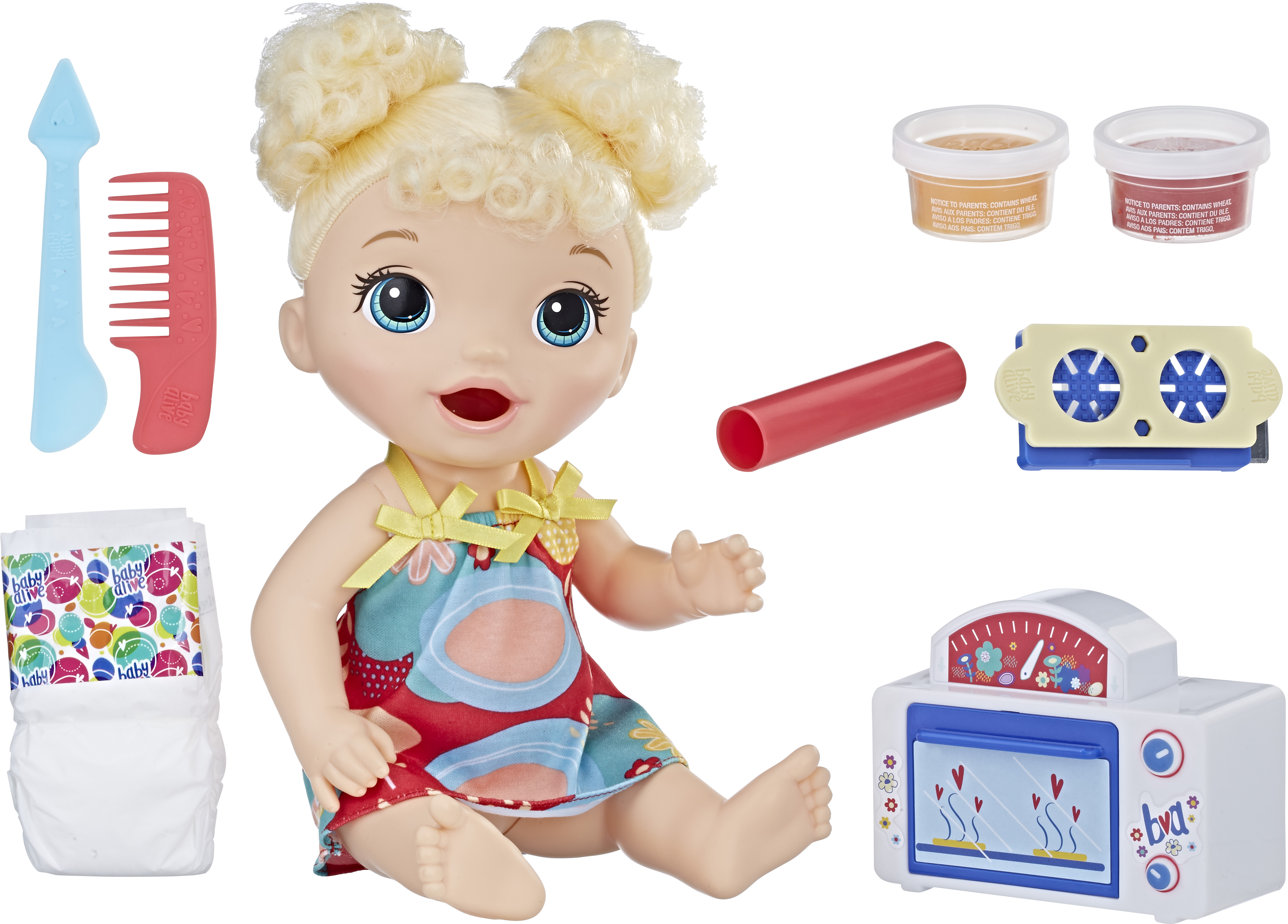 

Кукла Baby Alive Hasbro Малышка и еда (E1947)