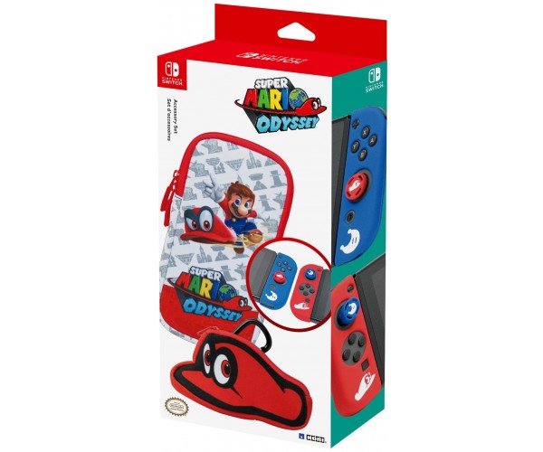 

Hori Super Mario Odyssey Accessory Set для Nintendo Switch Officially Licensed by Nintendo