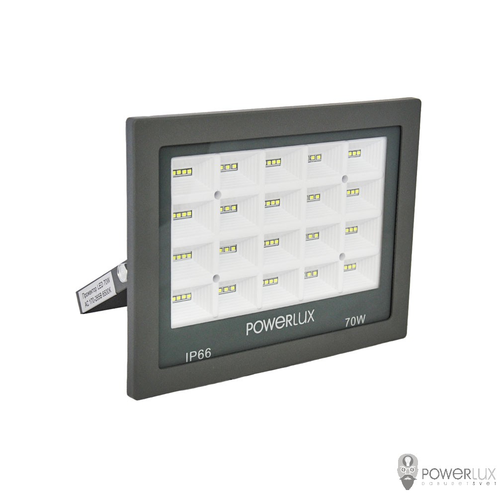 

Прожектор светодиодный PWL 70W 6500K IP66-GREY