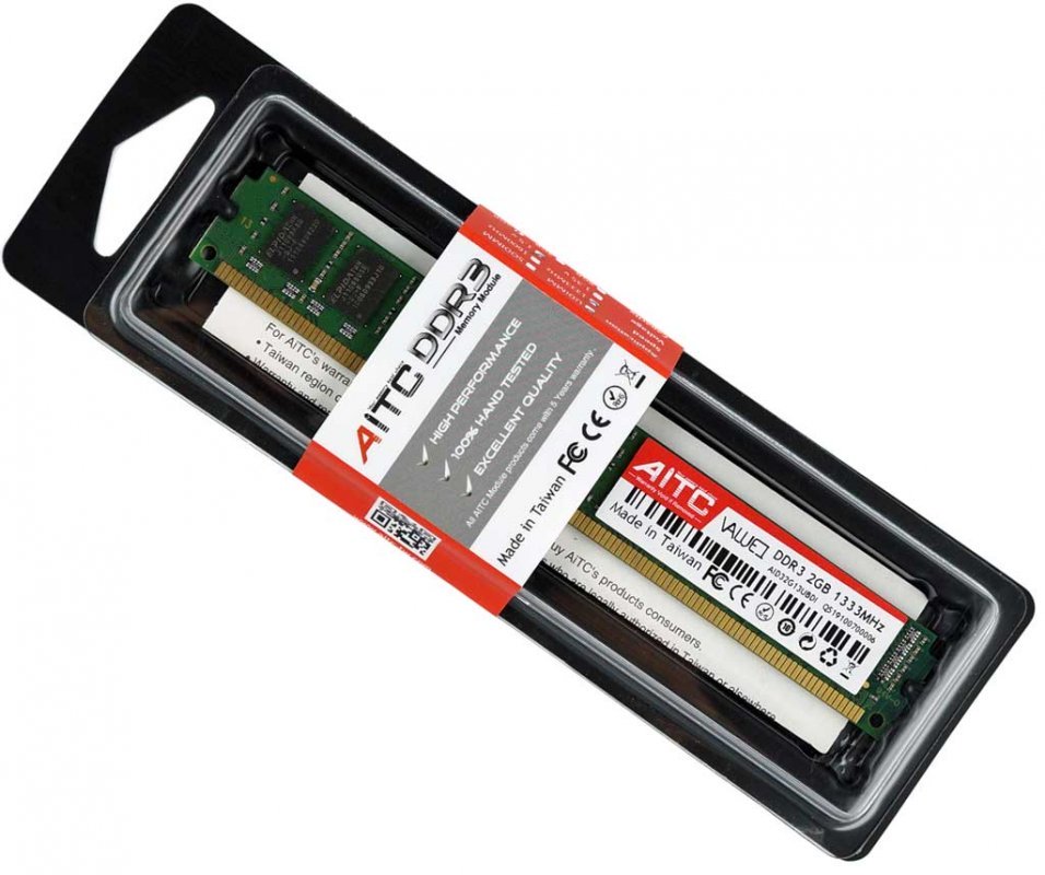 

Оперативная память DDR3-1333 2Gb PC3-10600 AITC AID32G13UBD 2048MB (770008495)