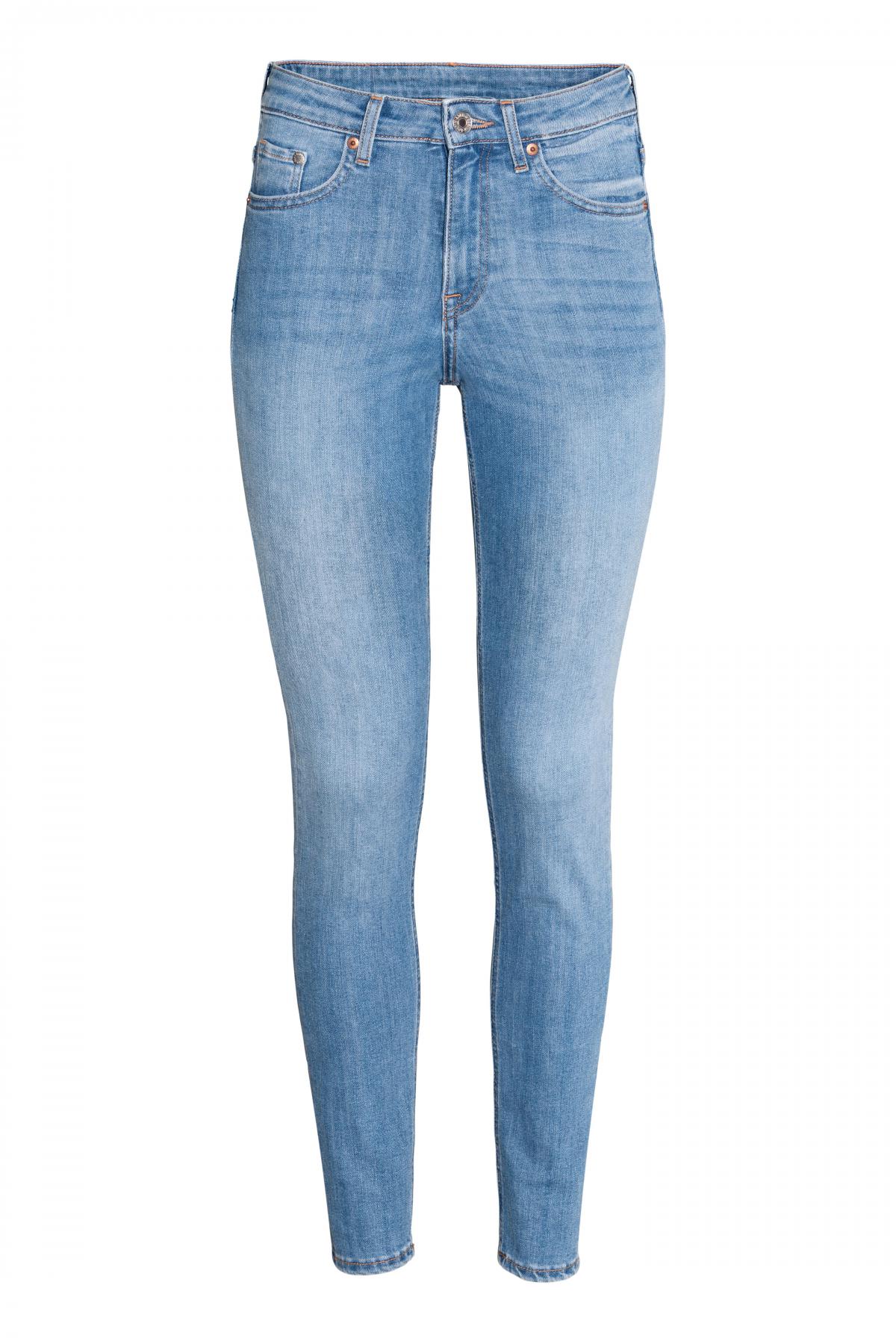 

Джинсы H&M w31l34 Голубые