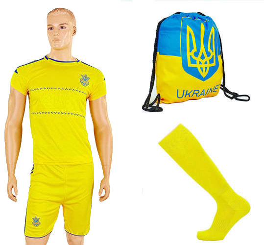 

Комплект детской футбольной формы FB-Sport CO-1007-UKR-13Y УКРАИНА Размер XS (рост 116 см)