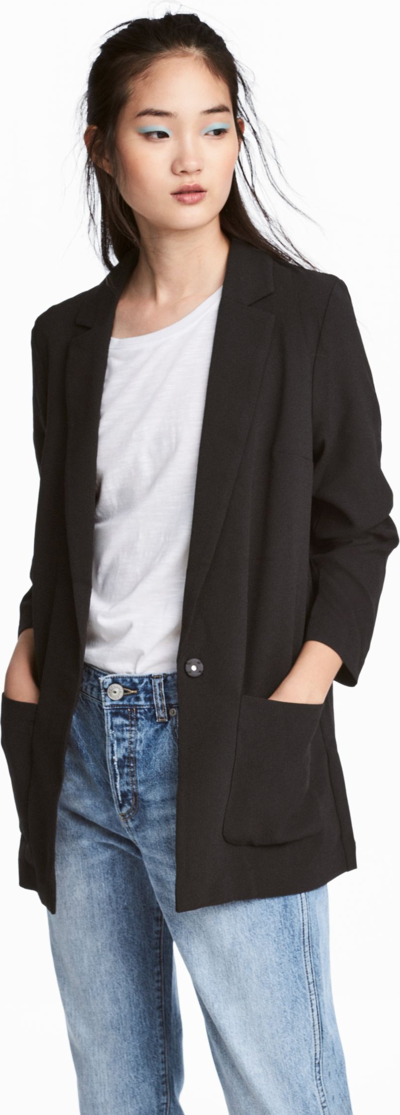 

Жакет H&M KK5125526 46 Черный