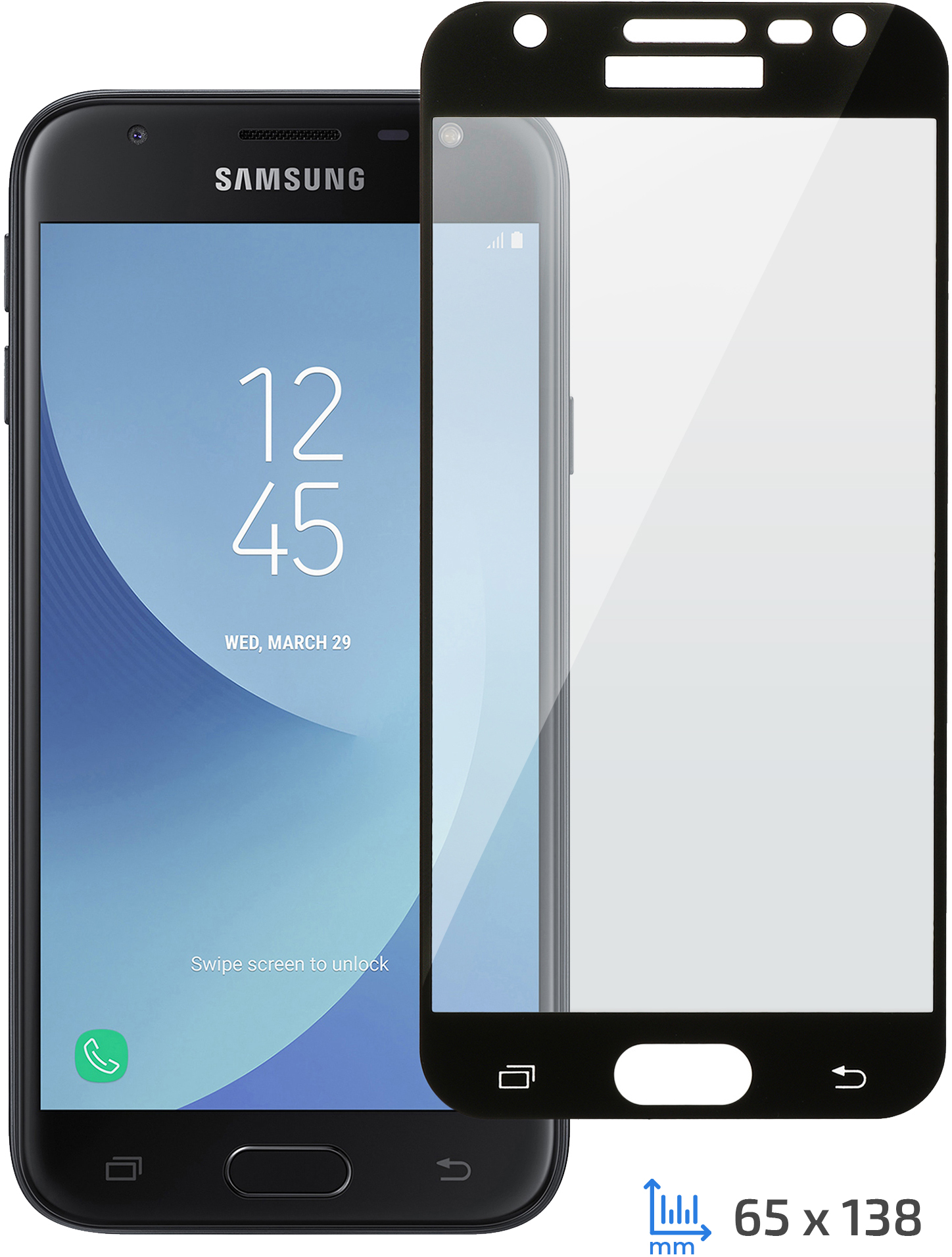 

Защитное стекло 2E для Samsung Galaxy J3 2017-EU Black (2E-TGSG-GJ317)