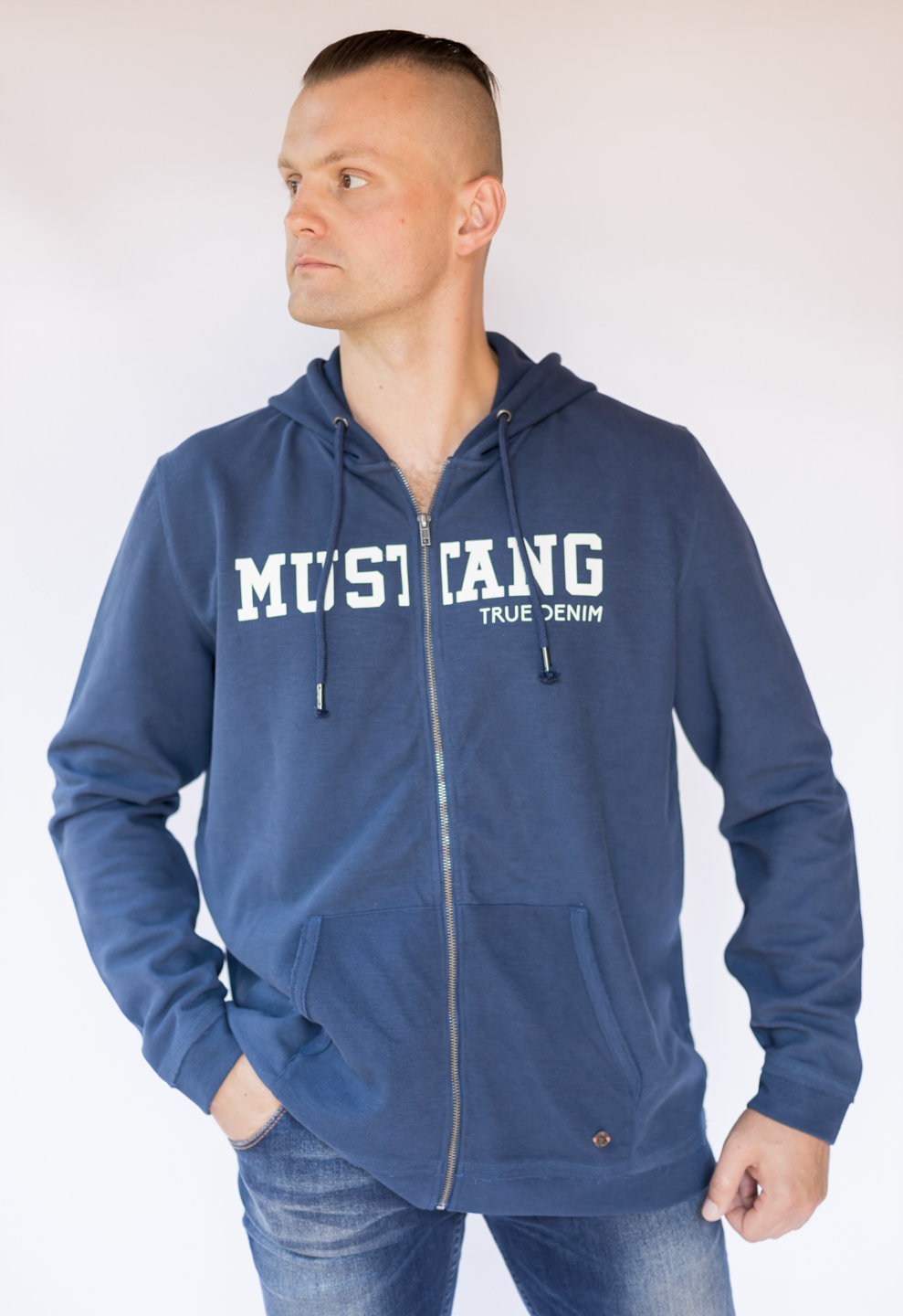 

Спортивная кофта мужсая Mustang Синий XL