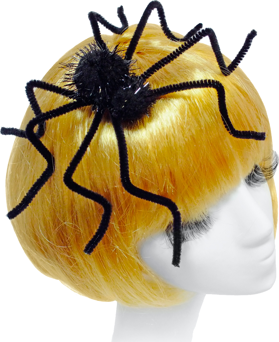 

Заколка Seta Decor 15-629BLK-L Паук большой с булавкой Черная