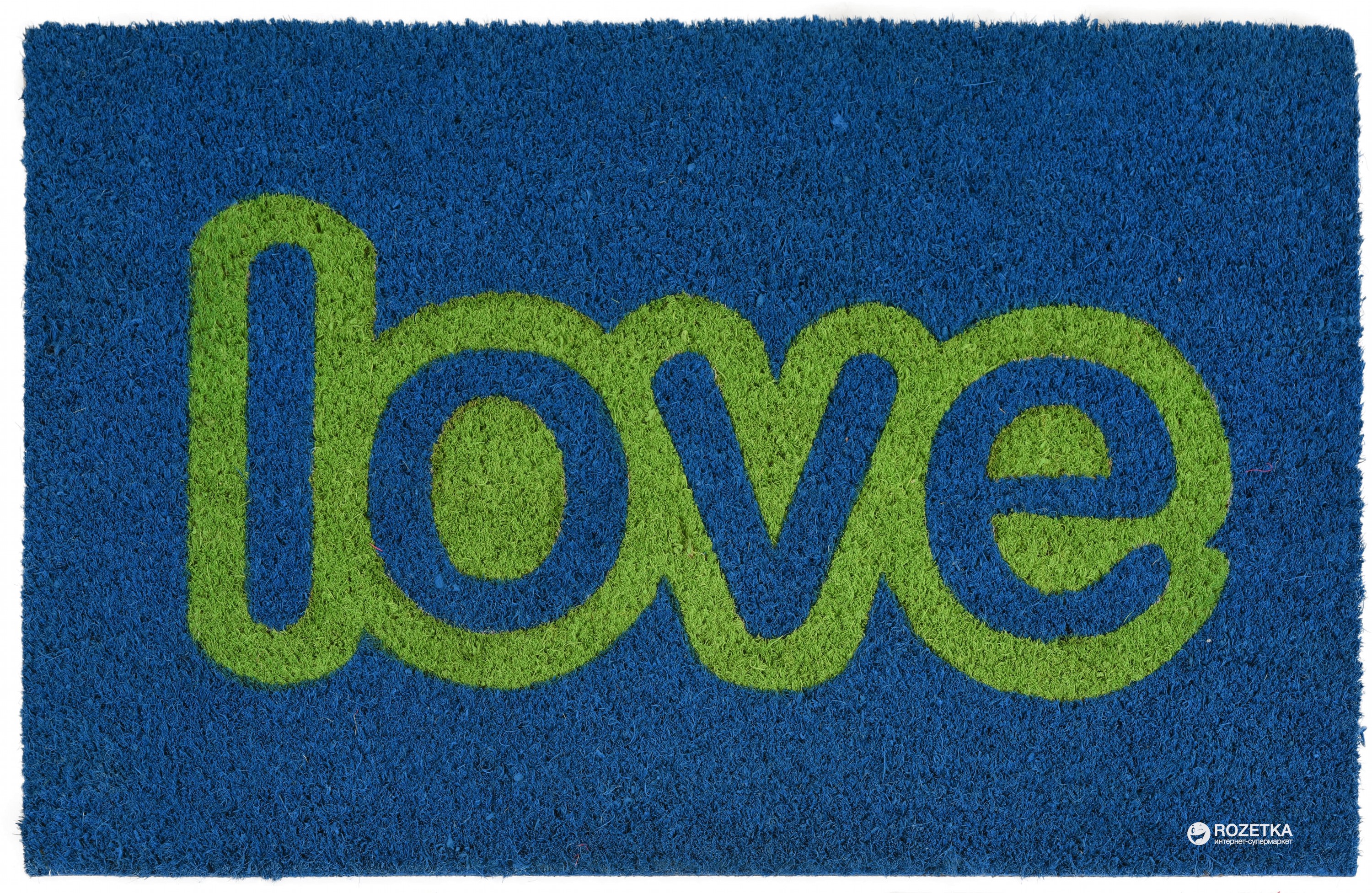 

Придверный коврик Home&Styling Collection Love 40x60 см Синий