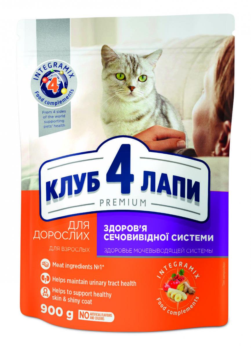 

Сухой корм для котов Клуб 4 Лапы PhControl 5 кг (203005)