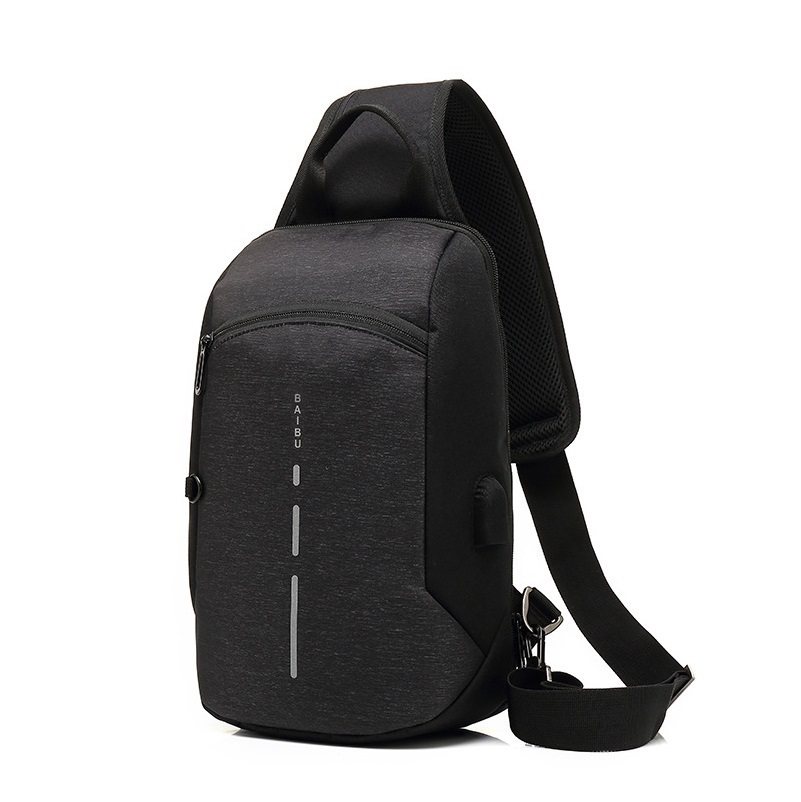 

Cумка Baibu sling usb top-pack black