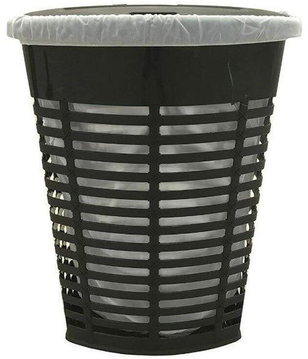 

Корзина для белья PrimaNova Palm 36.5х46.5х60 см Серая (E44-07-07)