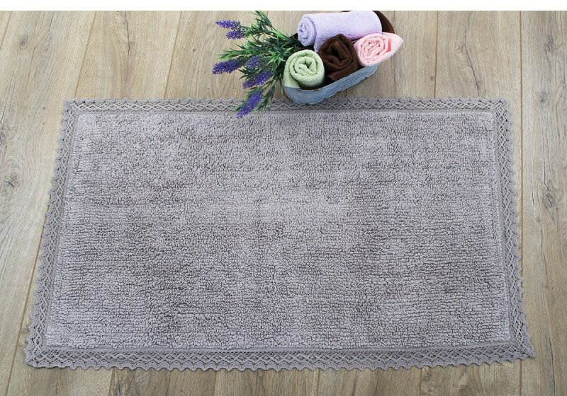 

Коврик в ванную комнату Irya Polka 50x90 см Acik Gri