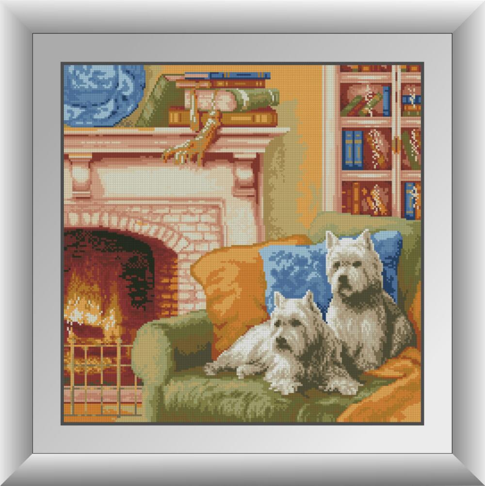 

Набор алмазной живописи Dream Art У камина